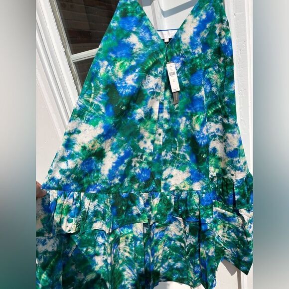 Anthropologie Corey Lynn Calter V-Neck Ruffle Midi Dress NWT - Picture 9 of 13